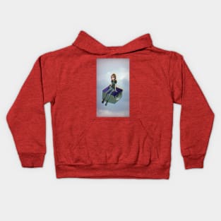 Girl gorillaz Kids Hoodie